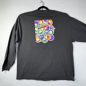 T & C Surf Designs Hawaii Gray Stay Stoked Long Sleeve Shirt Mens XXL